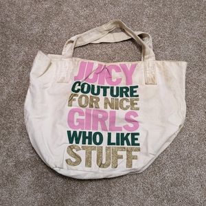 Juicy Couture Vintage Canvas Tote